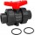 NT DN32 (1 1/4") U-PVC KÜRESEL VANA 