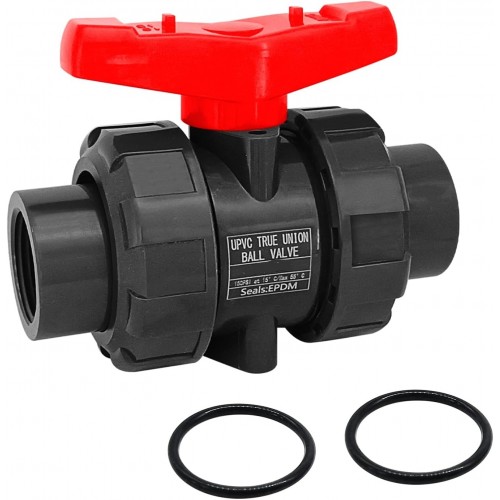 NT DN15 (1/2") U-PVC KÜRESEL VANA 