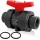 NT DN25 (1") U-PVC KÜRESEL VANA 